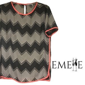 Collective Concepts Mosaic Blouse M